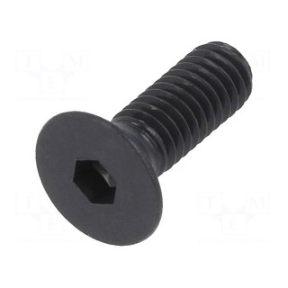 Screw | M4x12 | DIN: 7991 | Head: countersunk | imbus | steel | HEX 2,5mm