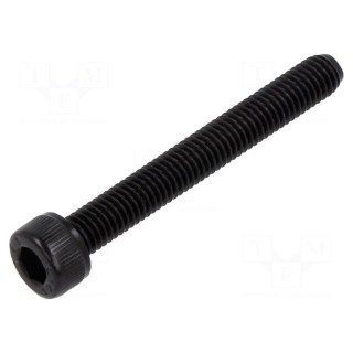 Screw | M5x40 | 0.8 | Head: cheese head | hex key | HEX 4mm | steel