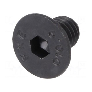 Screw | M5x8 | 0.8 | Head: countersunk | hex key | HEX 3mm | steel