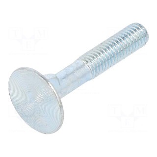 Screw | with double fins,with flange nut | M6x35 | 1 | Head: flat