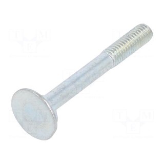 Screw | with double fins,with flange nut | M6x50 | 1 | Head: flat