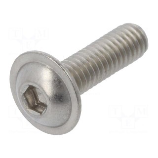Screw | with flange | M4x14 | 0.7 | Head: button | hex key | HEX 2,5mm