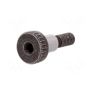 Shoulder screw | Mat: steel | Thread len: 7mm | Thread: M3 | Cut: imbus
