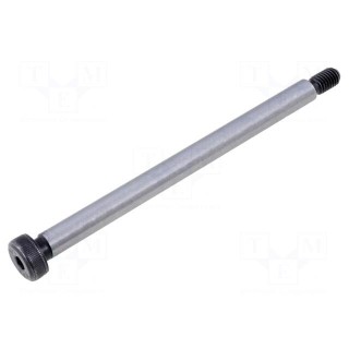 Shoulder screw | steel | M5 | 0.8 | Thread len: 9.5mm | hex key | HEX 3mm