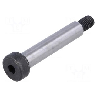 Shoulder screw | Mat: steel | Thread len: 13mm | Thread: M8 | Cut: imbus