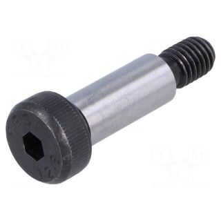 Shoulder screw | steel | M8 | 1.25 | Thread len: 13mm | hex key | HEX 5mm