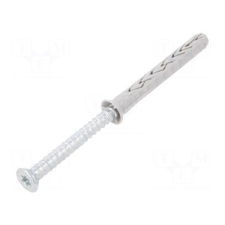 Plastic anchor | with screw | 8x60 | zinc-plated steel | SXRL-T | 8mm