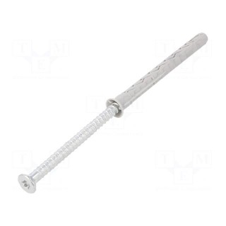 Plastic anchor | with screw | 8x80 | zinc-plated steel | SXRL-T | 8mm