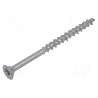 Screw | for wood | 3.5x50 | Head: countersunk | Pozidriv | PZ2 | zinc