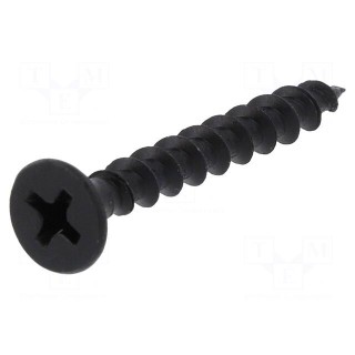 Screw | for wood | 3.9x35 | Head: countersunk | Phillips | PH2 | BN 20595