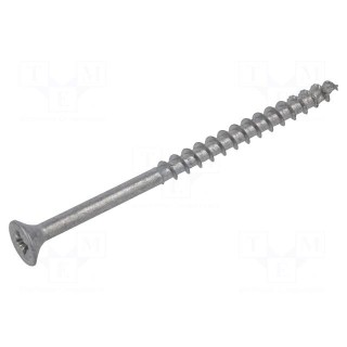 Screw | for wood | 4.5x70 | Head: countersunk | Pozidriv | PZ2 | zinc