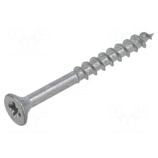 Screw | for wood | 4x40 | Head: countersunk | Pozidriv | PZ2 | zinc | SPAX®