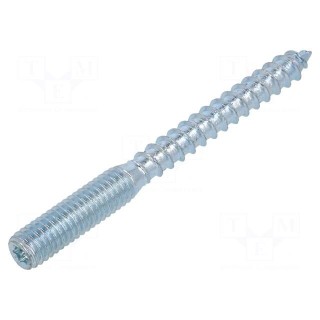 Screw | for wood | M6,6x60 | Head: without head | Torx® | TX15 | steel