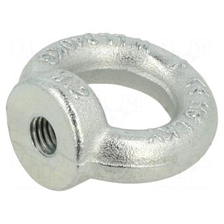 Lifting eye nut | eye | M12 | steel | Plating: zinc | DIN 582 | 30mm