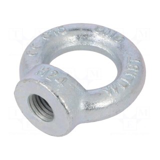 Lifting eye nut | eye | M24 | steel | Plating: zinc | DIN 582 | 50mm