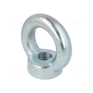 Lifting eye nut | eye | M30 | steel | Plating: zinc | DIN 582 | 60mm