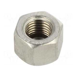 Nut | hexagonal | M16 | 2 | A2 stainless steel | 24mm | BN 13244 | DIN 917