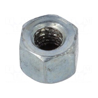 Nut | hexagonal | M3 | 6 steel | Plating: zinc | Pitch: 0,5 | 5mm | BN: 154