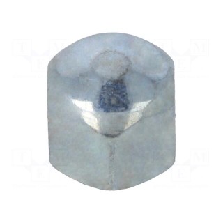 Nut | hexagonal | M4 | 0.7 | 6 steel | Plating: zinc | 5.5mm | BN 154 | dome