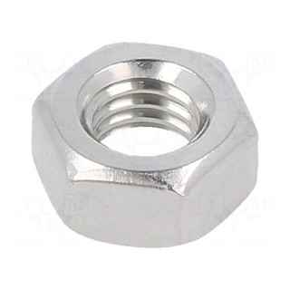 Nut | hexagonal | M6 | acid resistant steel A4 | H: 5mm | Pitch: 1,0