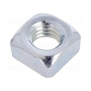 Nut | square | M6 | 1 | steel | Plating: zinc | H: 5mm | 10mm | BN 147 | DIN 557