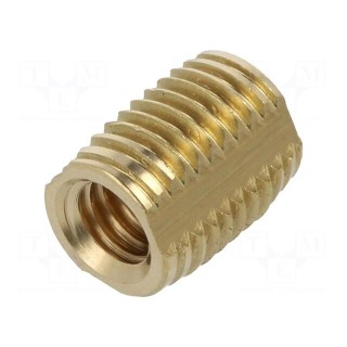 Threaded insert | brass | without coating | M4 | BN: 1205