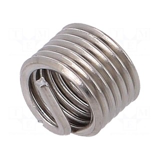 Threaded insert | stainless steel | M5 | Pitch: 0,8 | 20pcs.