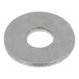Washer | round | M1 | D=3.2mm | h=0.3mm | A2 stainless steel | DIN: 125A