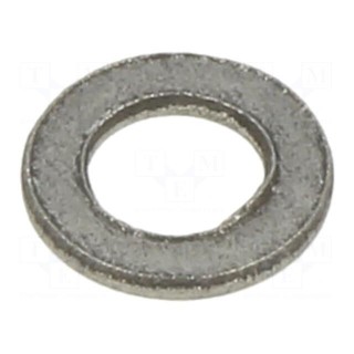 Washer | round | M3 | D=6mm | h=0.8mm | A2 stainless steel | BN 84538