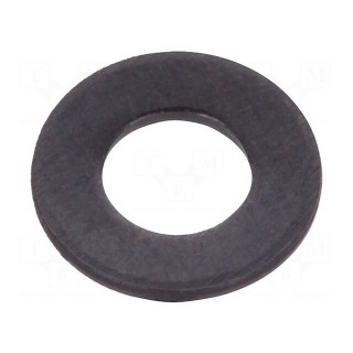 Washer | round | M3 | D=7mm | h=0.5mm | steel | Plating: black finish