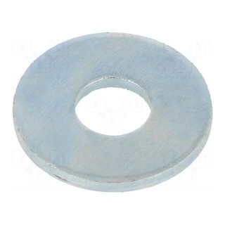 Washer | round | M6 | D=18mm | h=1.6mm | steel | Plating: zinc | DIN: 9021