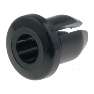 Snap latch | polyamide | black | 1.5÷3.7mm