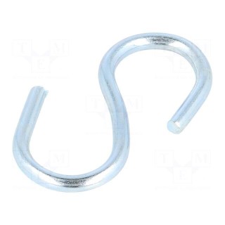 Quick link S type | steel | zinc | Size: 2,5mm