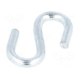 Quick link S type | steel | zinc | 3mm