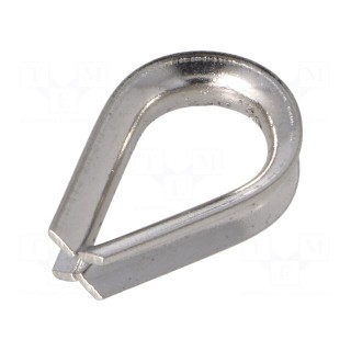 Thimble for rope | acid resistant steel A4 | for rope