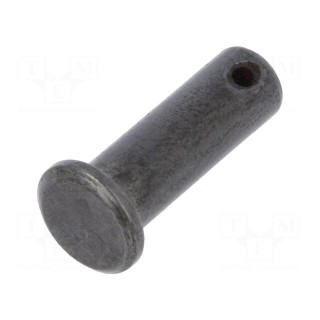 Clevis pin | steel | BN: 483 | Ø: 6mm | L: 18mm | DIN: 1434 | V: with hole