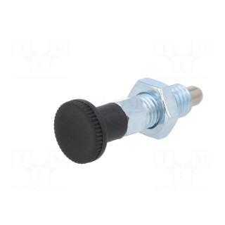 Indexing plungers | Thread: M10 | 6mm | Plunger mat: stainless steel
