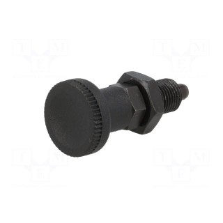 Indexing plungers | Thread: M10 | Plating: black finish | 5mm