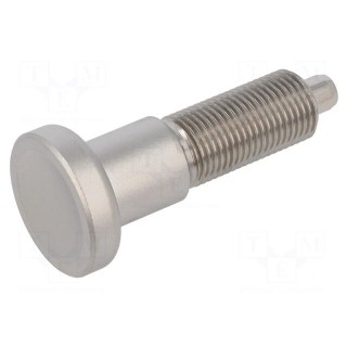 Indexing plungers | Thread: M16 | 8mm | Plunger mat: stainless steel