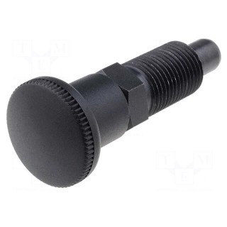 Indexing plungers | Thread: M16 | Plating: black finish | 10mm