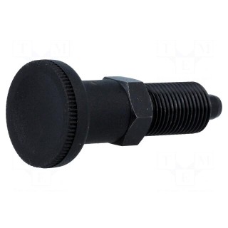 Indexing plungers | Thread: M16 | Plating: black finish | 8mm