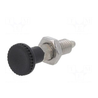 Indexing plungers | Thread: M6 | 3mm | Mat: stainless steel