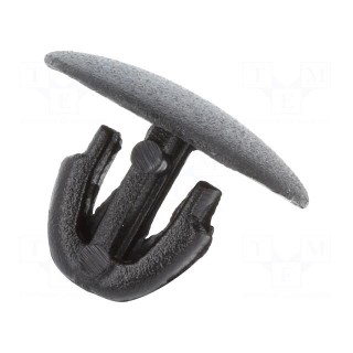 Gasket clip | 10pcs | Fiat | OEM: 7768047 | L: 10.6mm | polyamide | black