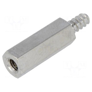 Screwed spacer sleeve | Int.thread: M3 | 15mm | Ext.thread: ST2,9