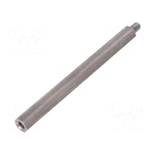 Screwed spacer sleeve | Int.thread: M5 | 90mm | Ext.thread: M5