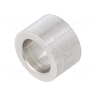 Spacer sleeve | 10mm | cylindrical | stainless steel | Out.diam: 16mm