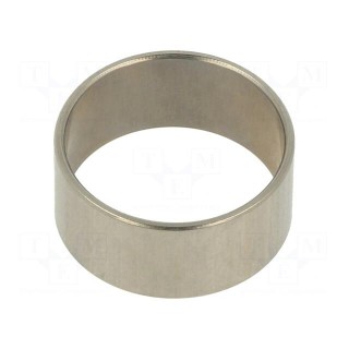 Spacer sleeve | 10mm | cylindrical | stainless steel | Out.diam: 22mm
