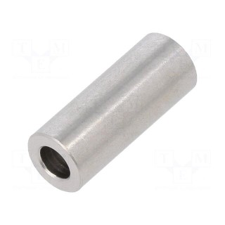 1  Spacer sleeve; 30mm; cylindrical; brass; nickel; Out.diam:8mm 
