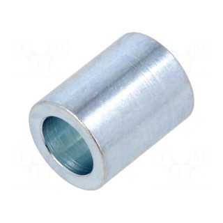 Spacer sleeve | 20mm | cylindrical | steel | zinc | Out.diam: 16mm