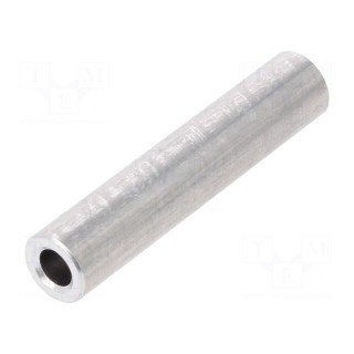Spacer sleeve | 30mm | cylindrical | aluminium | Out.diam: 6mm